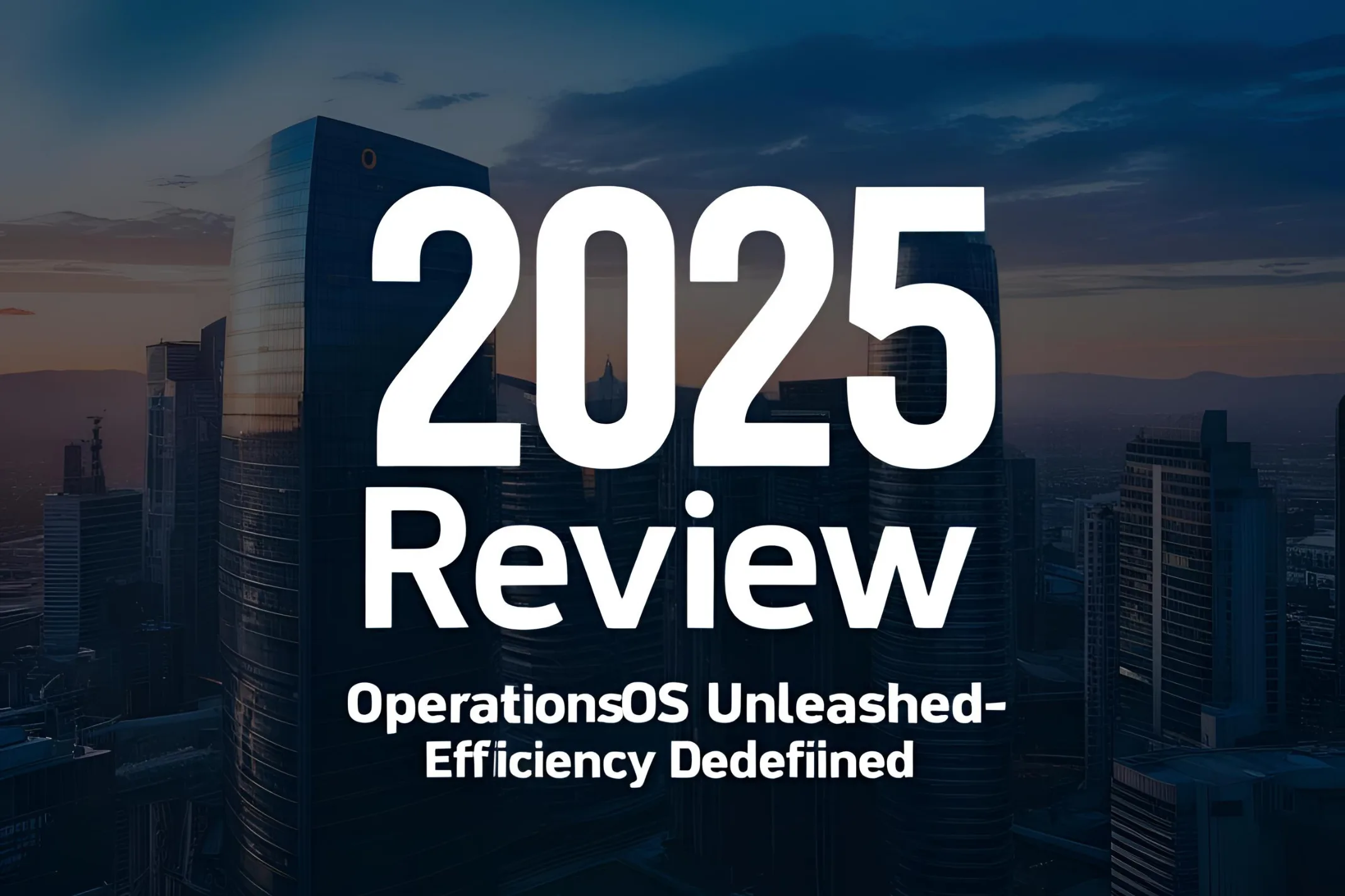 2025 Review: OperationsOS Unleashed - Efficiency Redefined