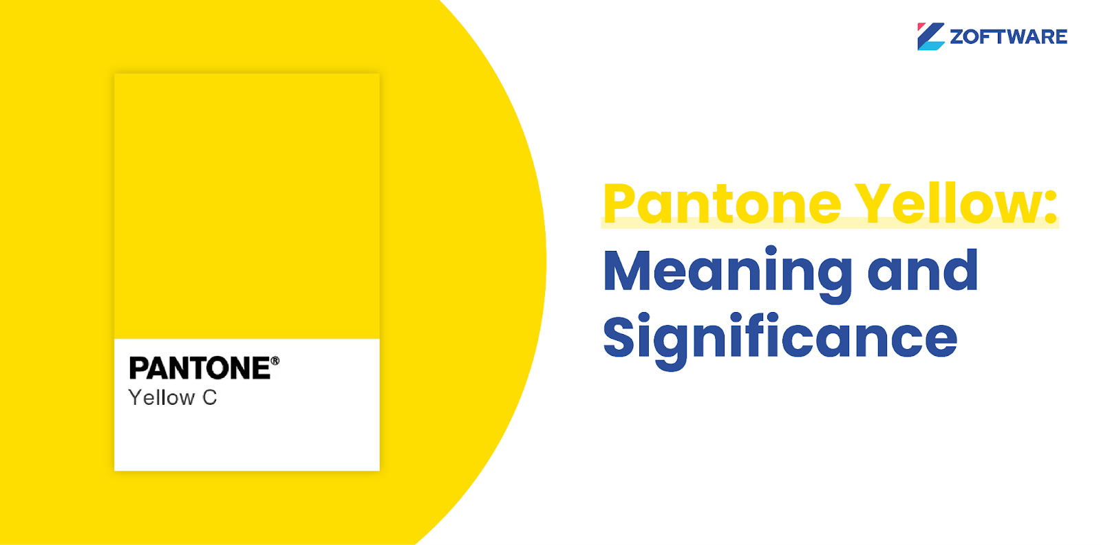 Pantone Yellow: Meaning and Significance